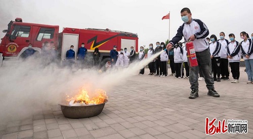 黄骅： 防灾减灾知识进校园